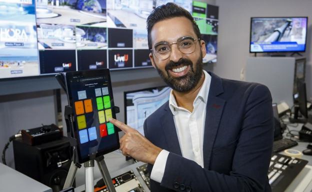 Victorio Pérez, presentador del programa. 