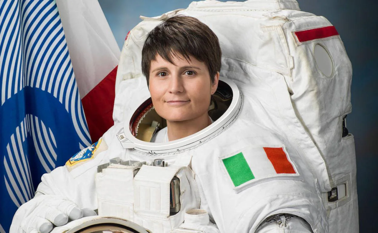 La astronauta italiana Samantha Cristoforetti.