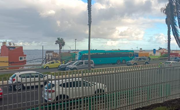 Imagen de la zona del suceso.