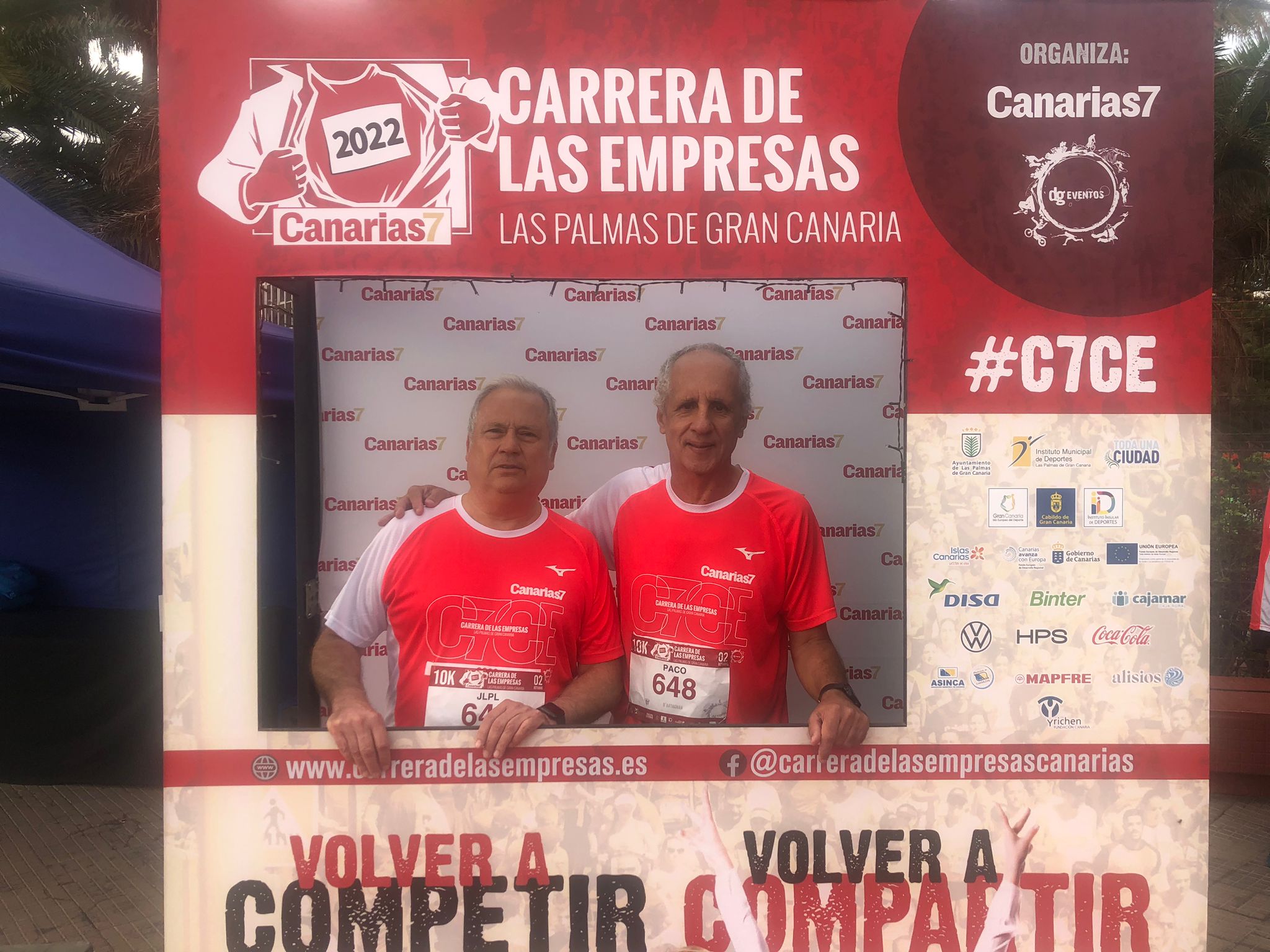 Fotos: Ambiente en la Carrera de las Empresas