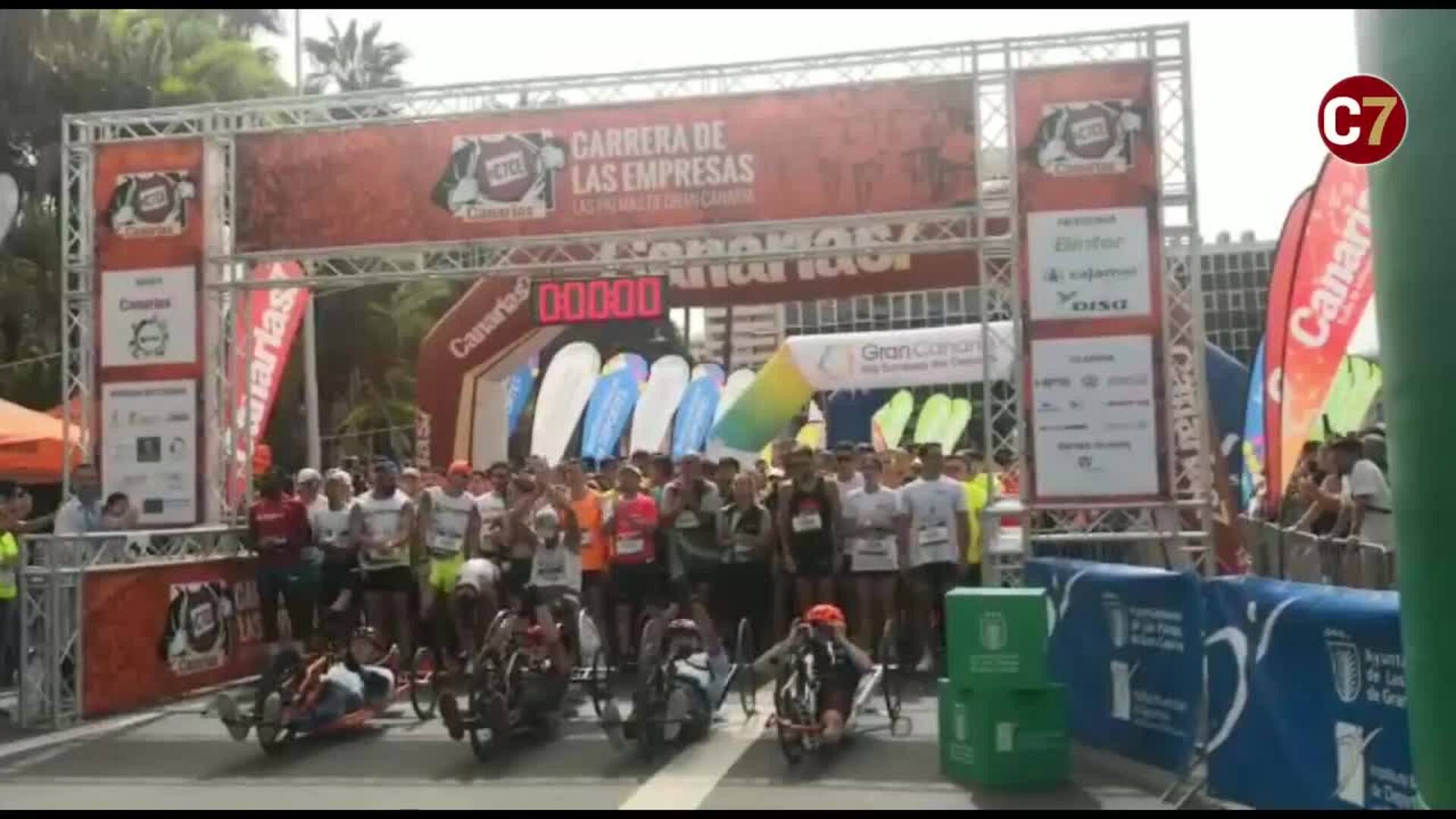 Cumpleaños feliz antes de comenzar la prueba de 5K