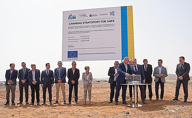 El suelo de la futura plataforma de HAPS y UAS se sitúa en las inmediaciones del Parque Tecnológico, en Los Estancos, en el municipio de Puerto del Rosario. 