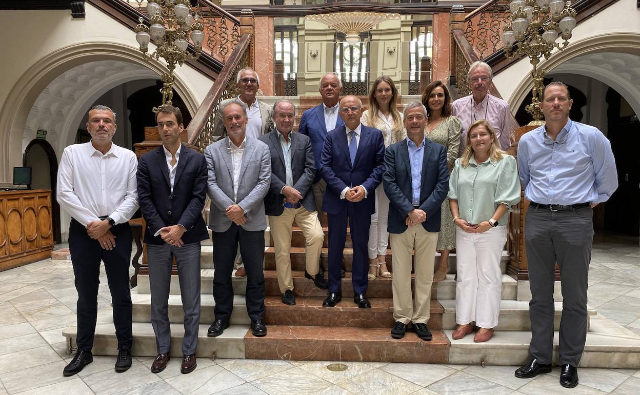 Miembros del Círculo de Empresarios de Gran Canaria. 
