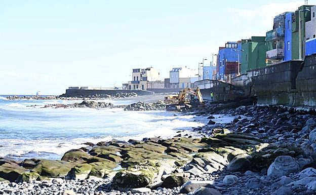 Imagen principal - La reparación del paseo de San Cristóbal se inicia este jueves