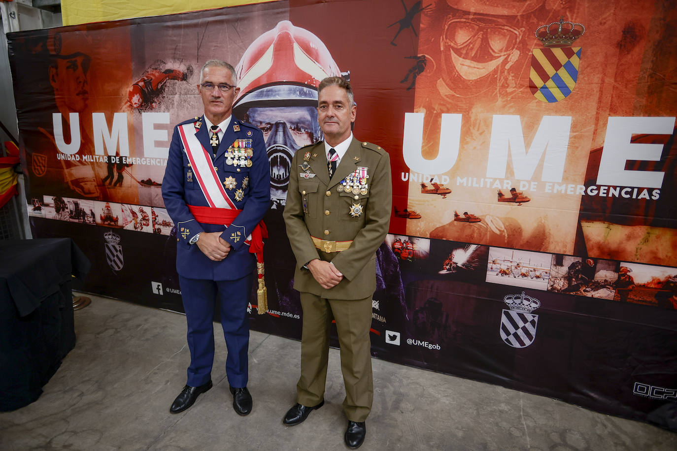 Fotos: Desfile de la UME por la festividad de Nuestra Señora del Rosario, su patrona