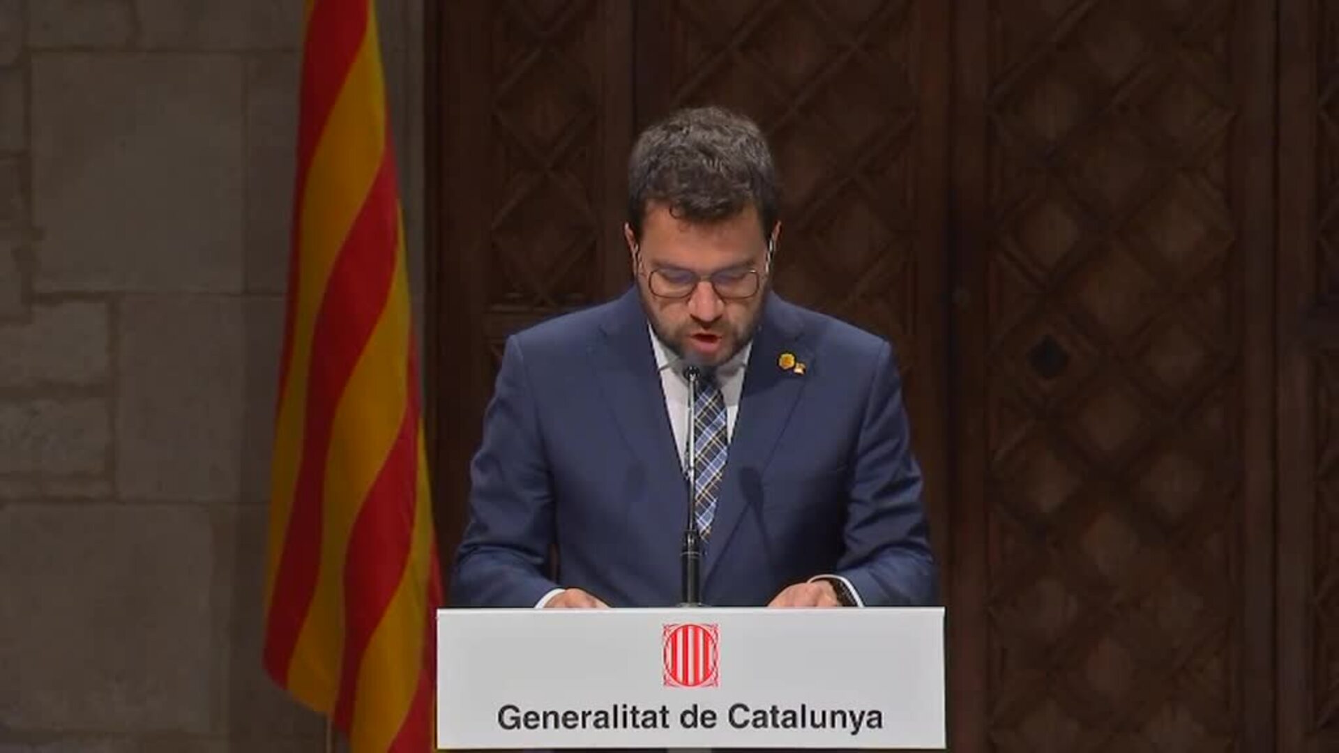 Aragonès descarta convocar elecciones tras la renuncia de Junts: "Continuaremos gobernando buscando nuevas alianzas"