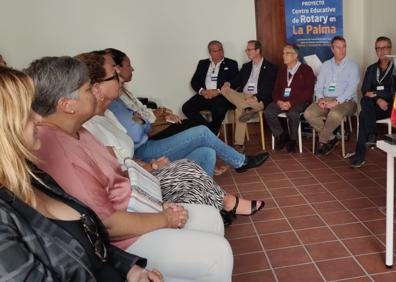 Imagen secundaria 1 - Los rotarios, solidarios com La Palma