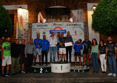 Imagen secundaria 1 - Éxito y diversión en la 6ª edición de la CronoVilla Aguas de Teror