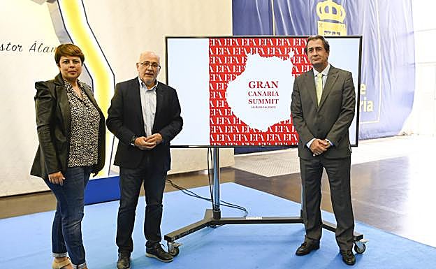 Imagen principal - Presentación de la primera Cumbre de la Alianza Europea de la Moda en la isla. 