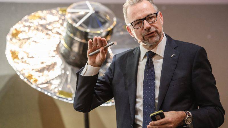 El austríaco Josef Aschbacher, director general de la Agencia Espacial Europea (ESA). 