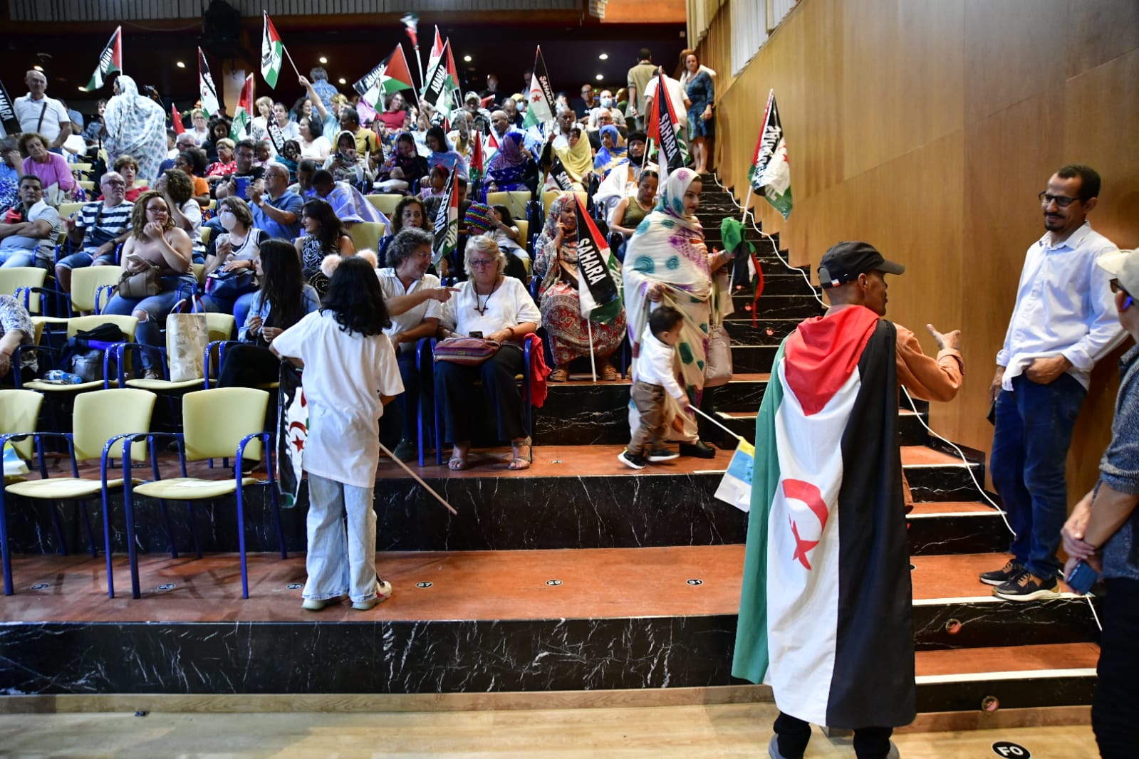 Fotos: Encuentro en favor de la autodeterminación del pueblo saharaui