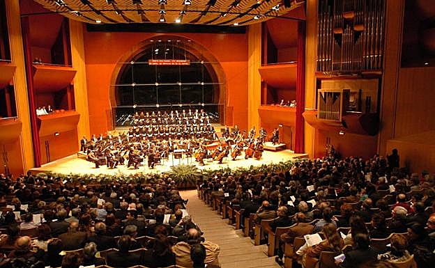 Concierto en el auditorio Alfredo Kraus. 