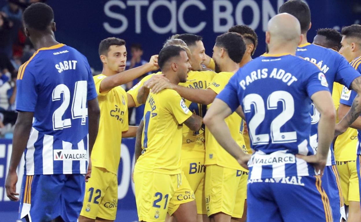 La UD, en El Toralín.