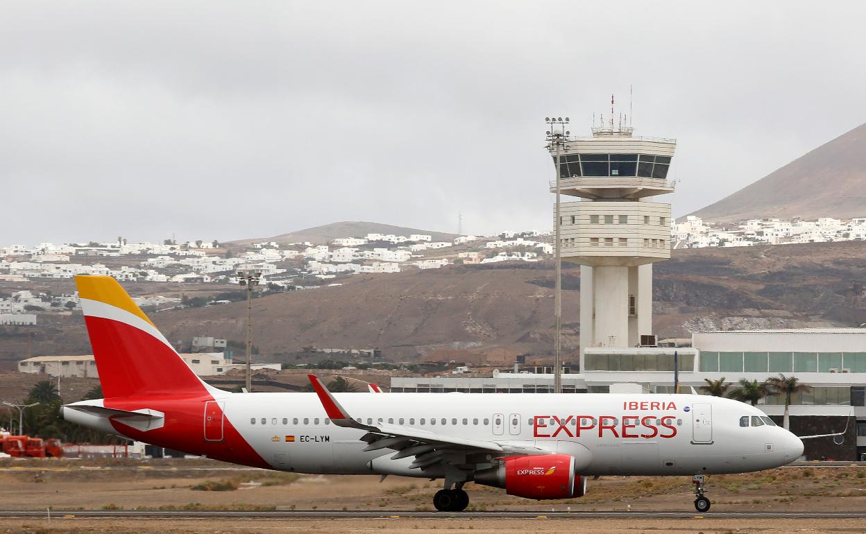 Aparato de Iberia Express. 