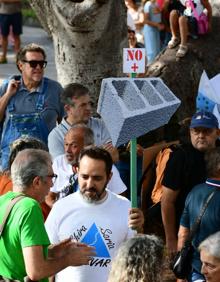 Imagen secundaria 2 - Protesta en contra de la central Chira-Soria
