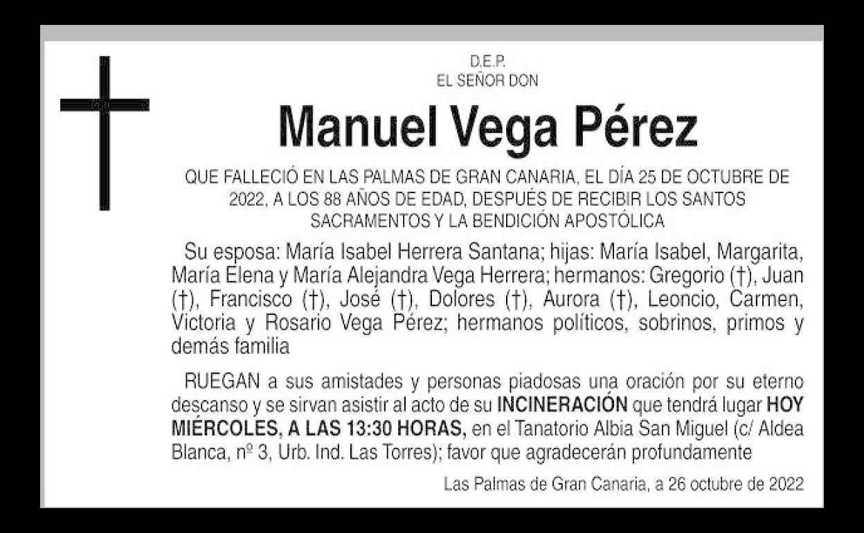 Manuel Vega Pérez