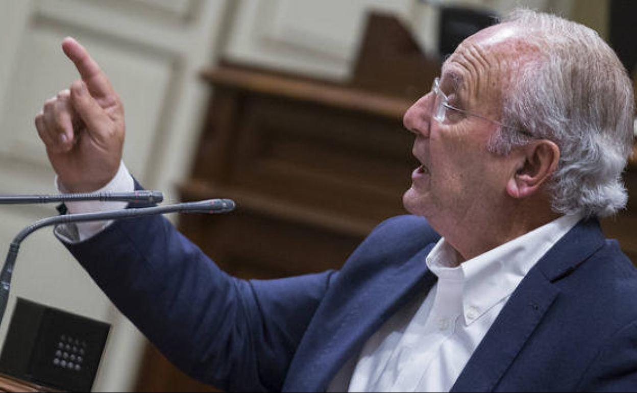 Juan Manuel García Ramos, diputado del Grupo Nacionalista. 