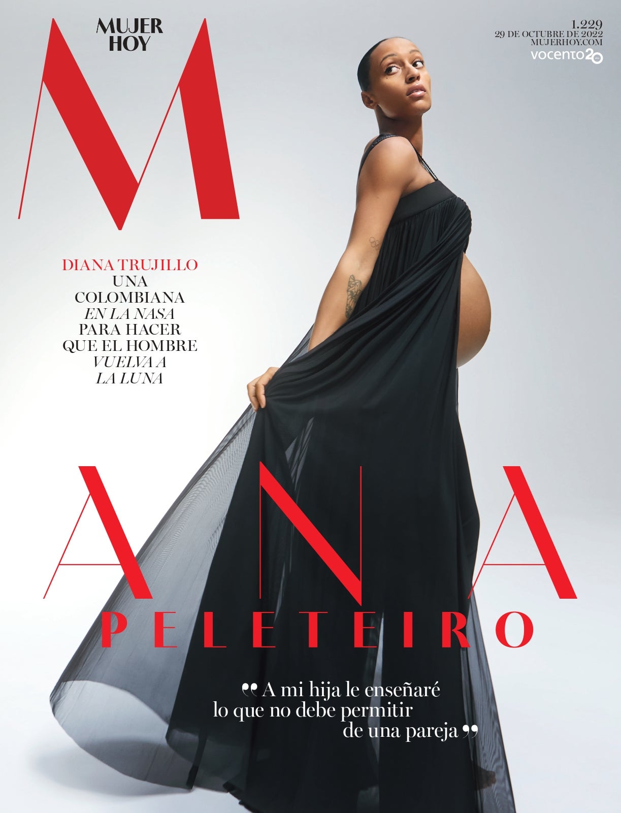 Ana Peleteiro, portada de 'Mujer hoy'