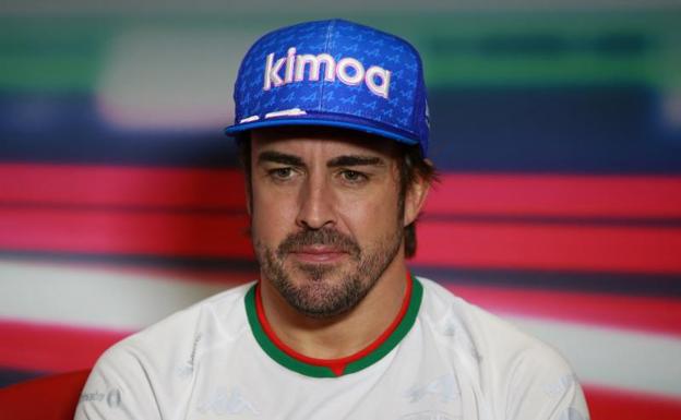 Fernando Alonso en la rueda de prensa previa al GP de México