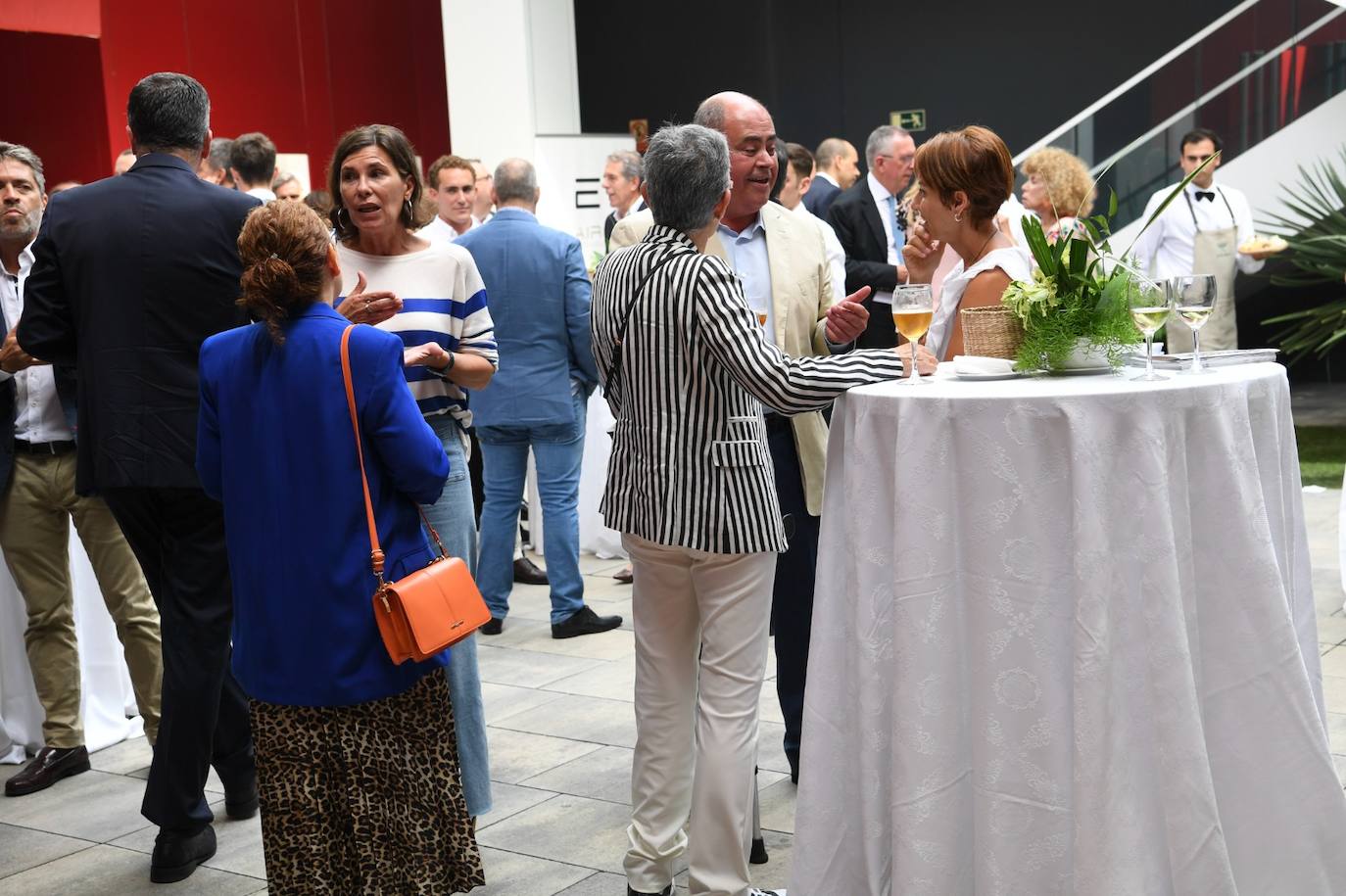 Fotos: Encuentro con el presidente de la Confederación Canaria de Empresarios, Pedro Ortega