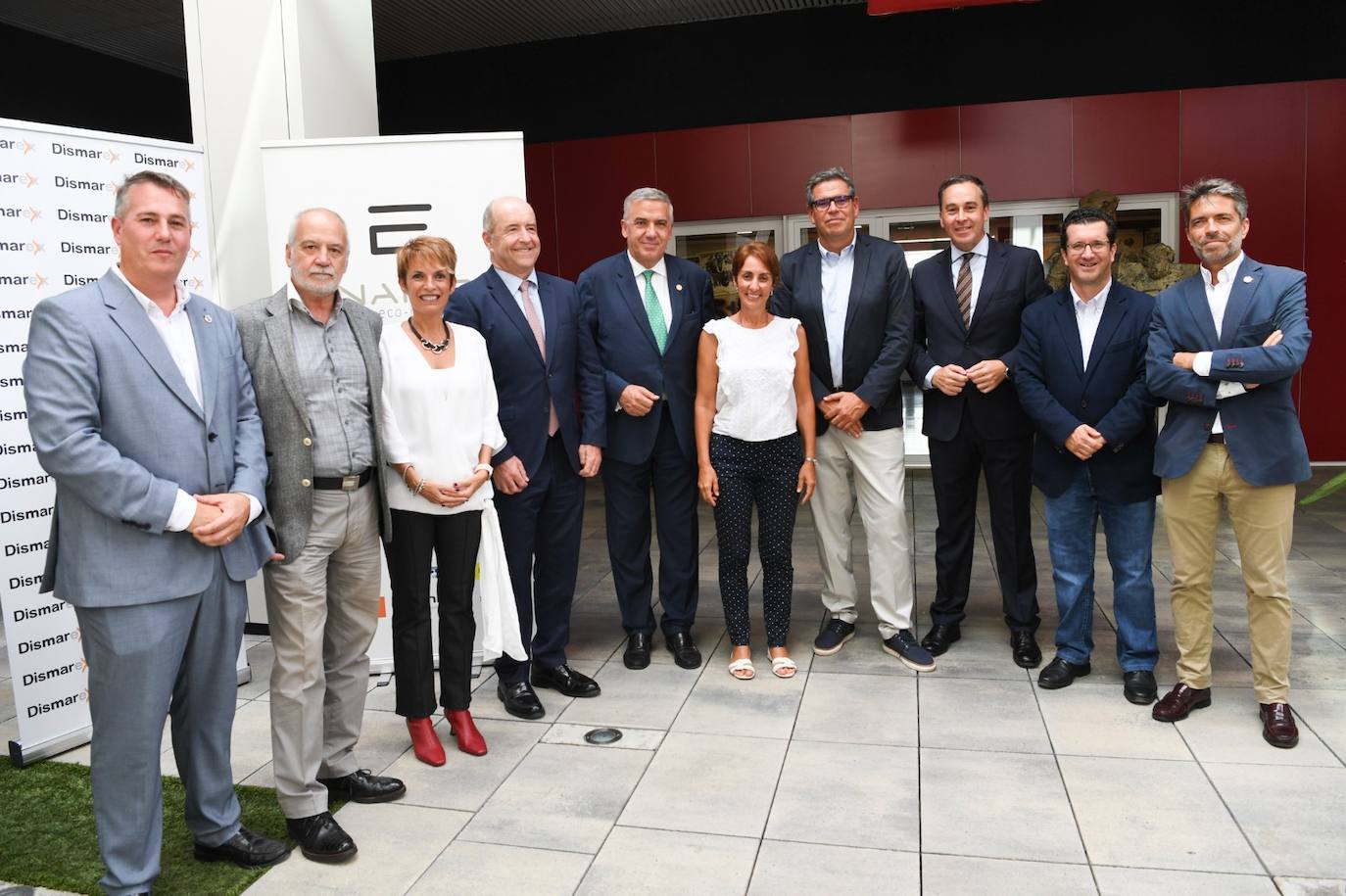 Fotos: Encuentro con el presidente de la Confederación Canaria de Empresarios, Pedro Ortega