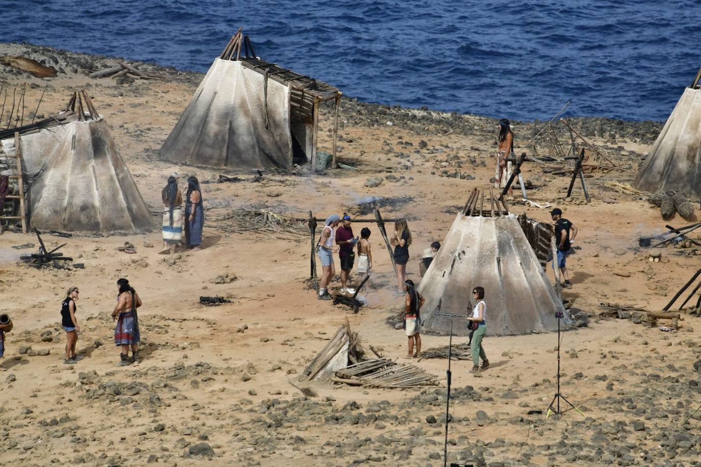 Fotos: Rodaje de la serie El Zorro en Arucas