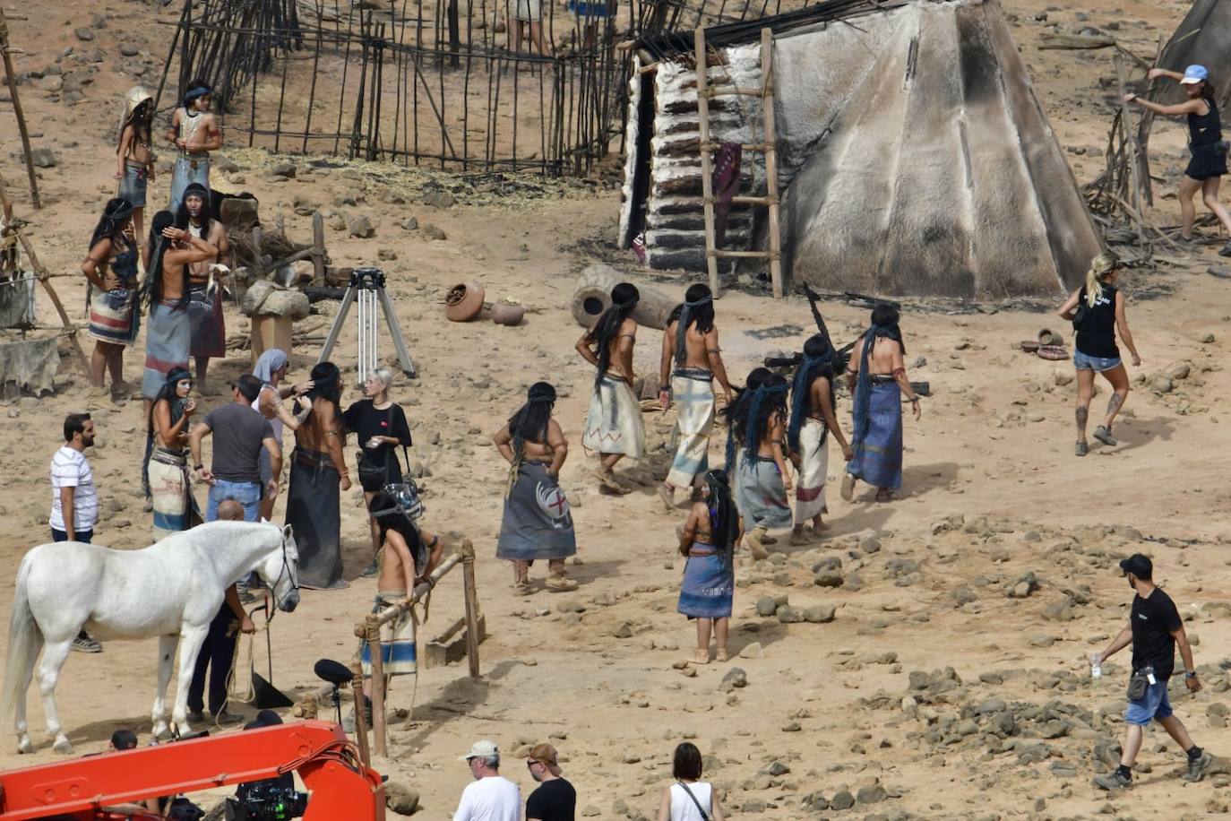 Fotos: Rodaje de la serie El Zorro en Arucas