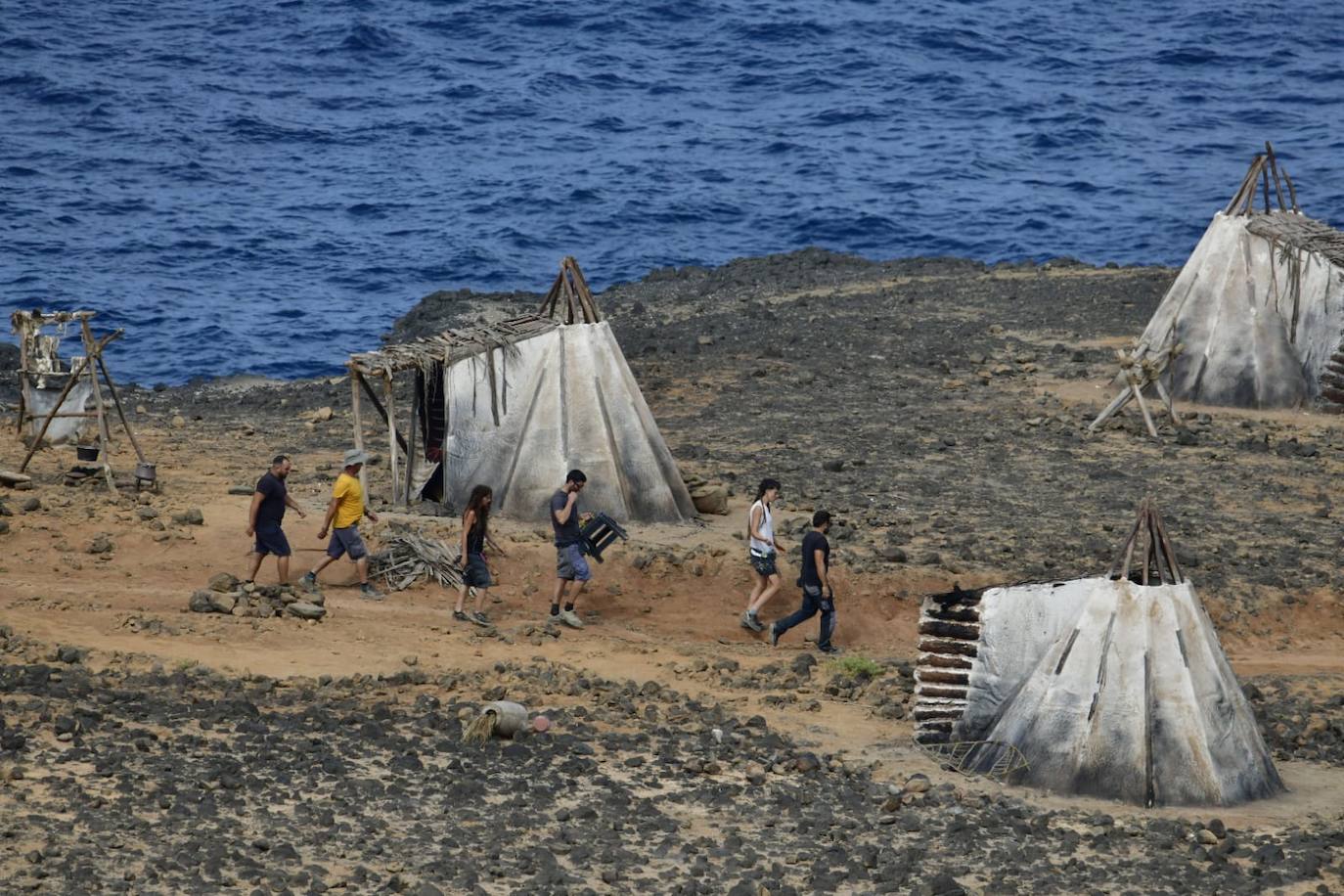 Fotos: Rodaje de la serie El Zorro en Arucas