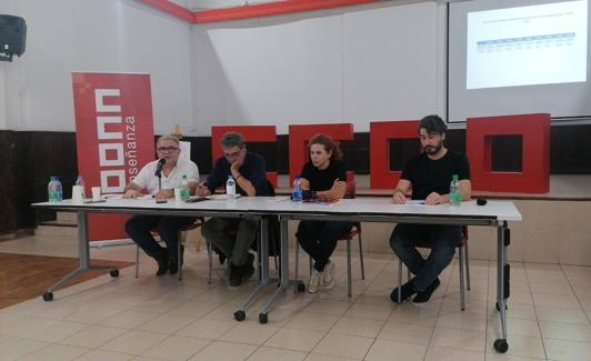 Un momento de la presentación del estudio en la capital grancanaria. 