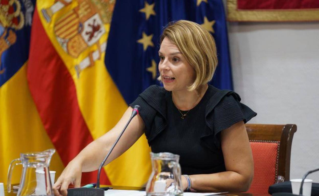 En la imagen, Noemí Santana, consejera de Derechos Sociales, Igualdad y Diversidad del Gobierno de Canarias