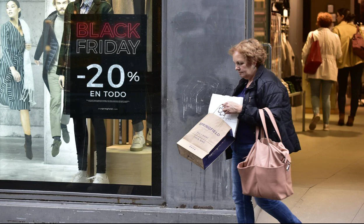 El sector comercial teme que este 'Black Friday' pierda fuerza respecto a los años previos por la situación económica. 