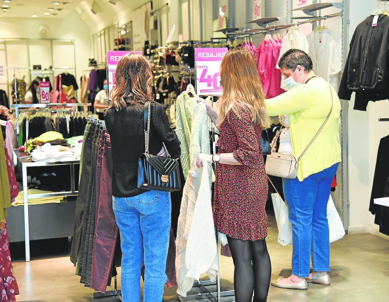 Imagen de archivo de un comercio de la capital grancanaria. 