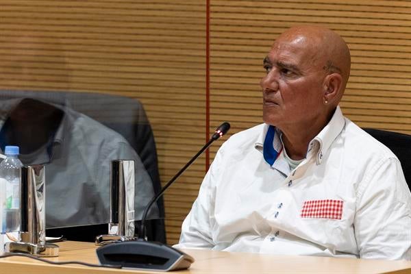 José Juan S.N, durante el juicio. 