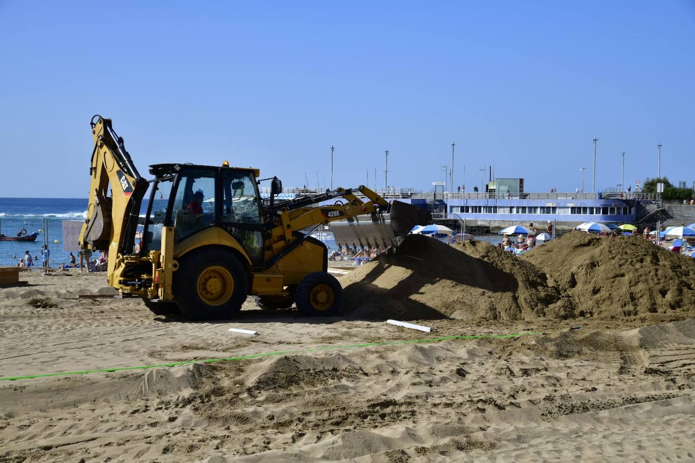 Fotos: Obras del Belén en Las Canteras