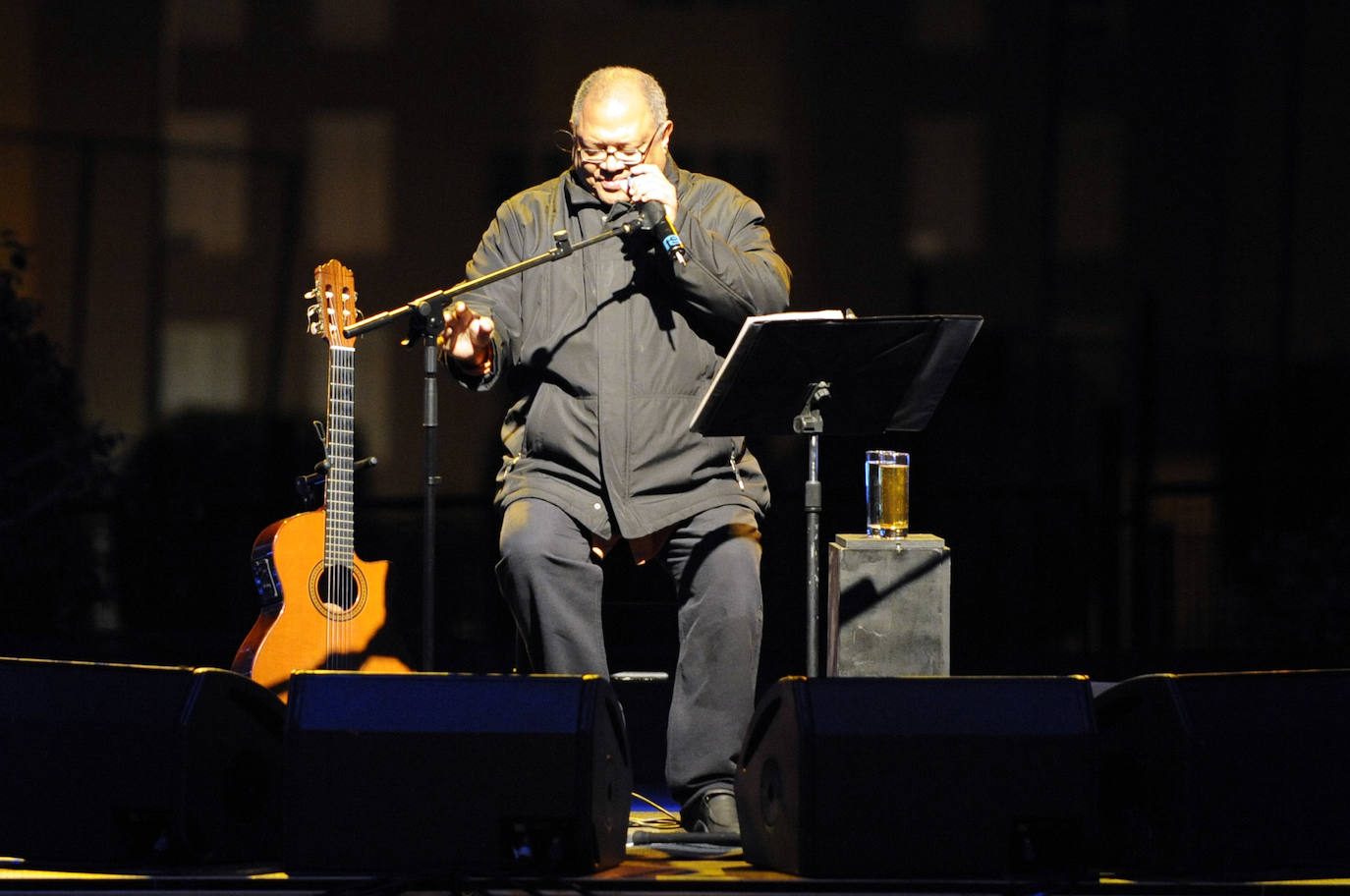 Pablo Milanés ofreció muchísimos conciertos en Canarias. 