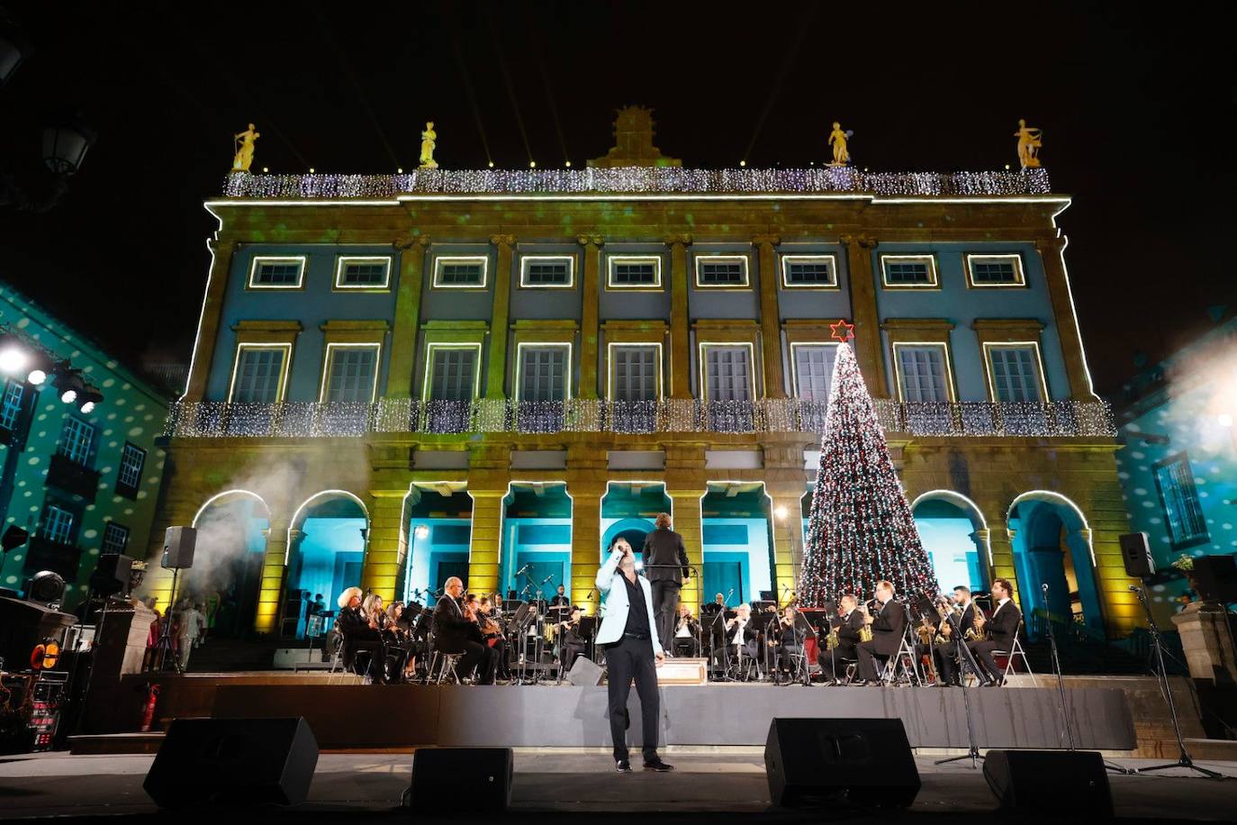 Fotos: La Navidad llega a la capital grancanaria con el encendido de luces