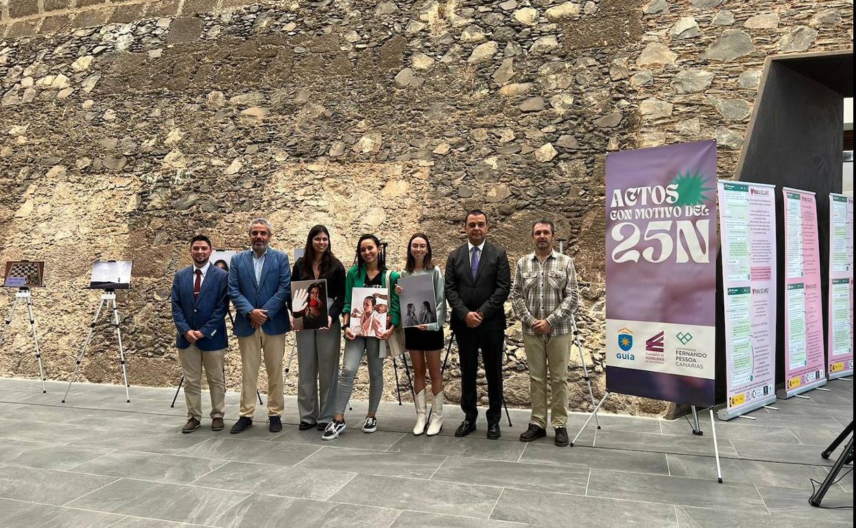 La UFPC entrega los premios del II Concurso de Fotografía contra la Violencia de género en Santa María de Guía