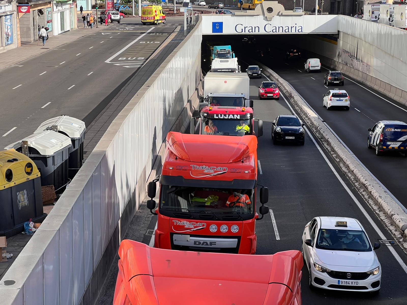 Fotos: La protesta de los transportistas, en imágenes