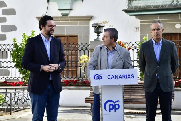 Fotos: Manuel Dominguez apoya a Sergio Ramos en su candidatura como alcalde de Telde