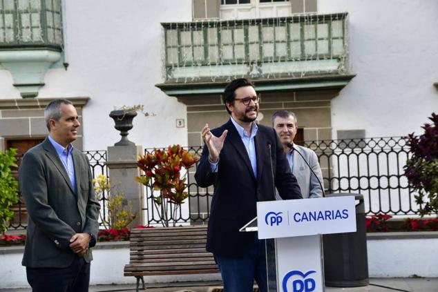 Fotos: Manuel Dominguez apoya a Sergio Ramos en su candidatura como alcalde de Telde