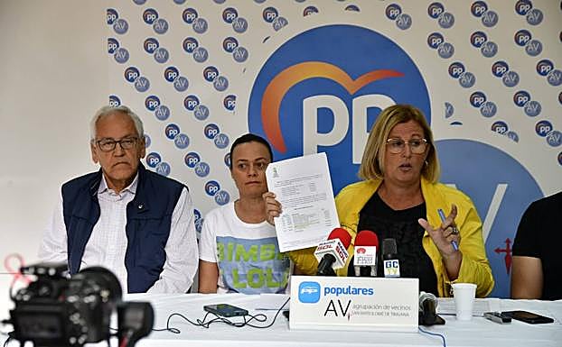 Uno de los momentos de la rueda de prensa. 