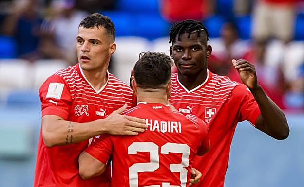 Xhaka, Shaquiri y Embolo