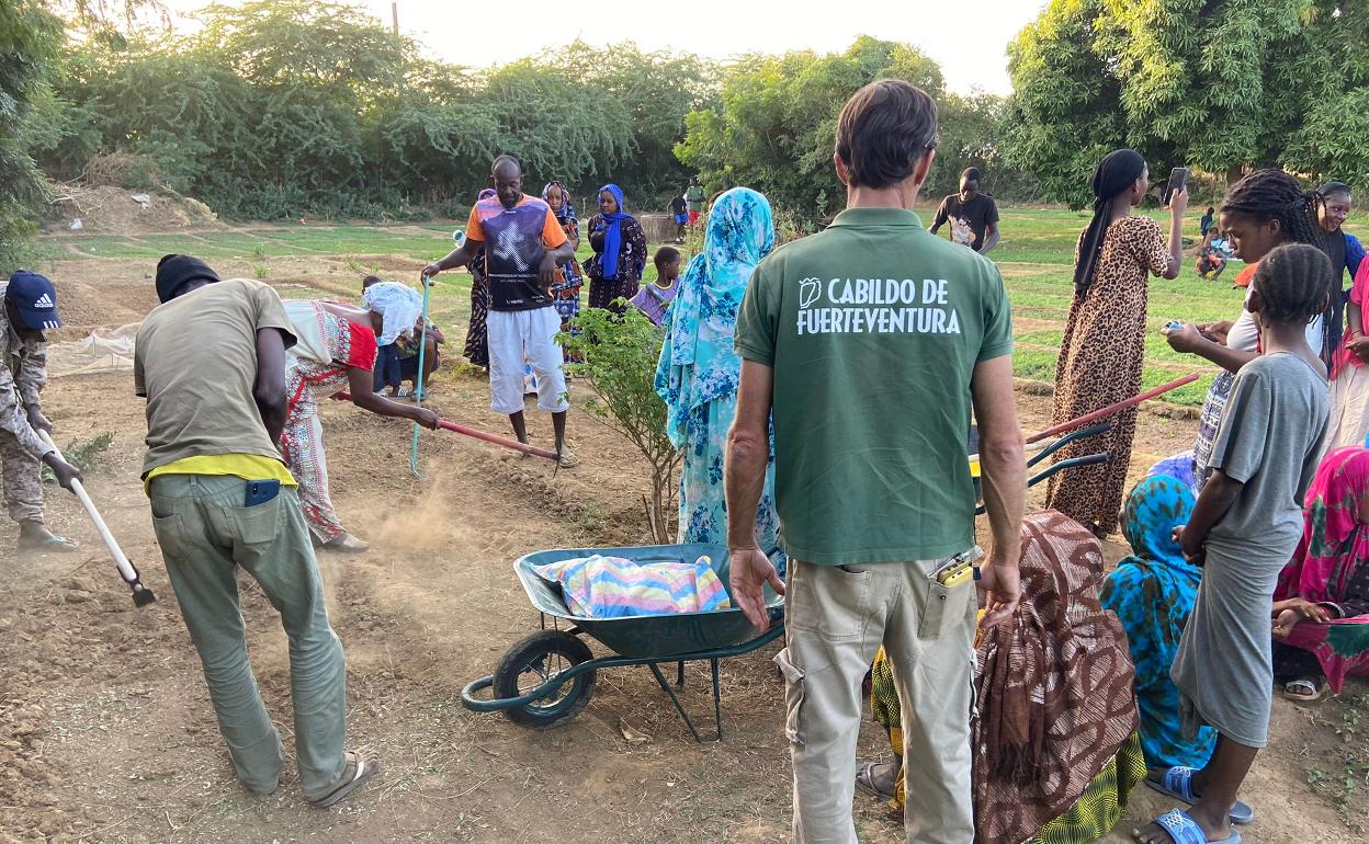 Actividad en Mauritania. 