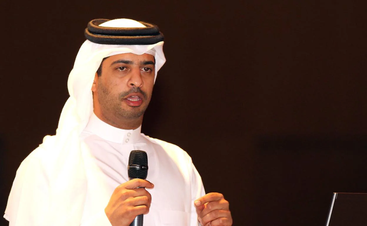 Nasser al-Khater, presidente del comité organizador de Qatar 2022.