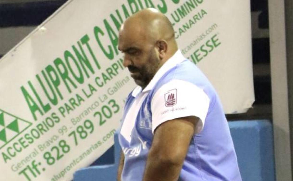 Tensi, el pasado mes de febrero en Agüimes. 