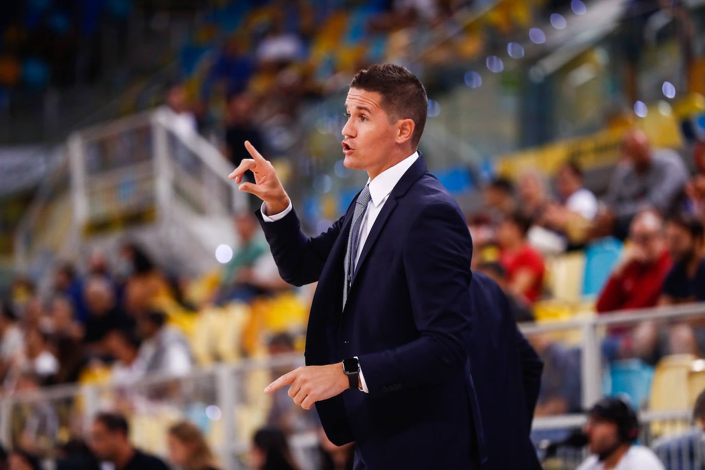 Jaka Lakovic, en el Arena. 