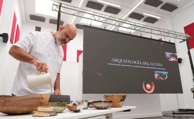 Cruce de caminos con Marcos Tavío de la cocina creativa y la investigación arqueológica