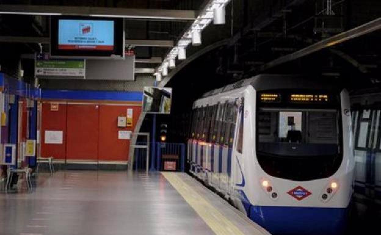 Metro de Madrid. 