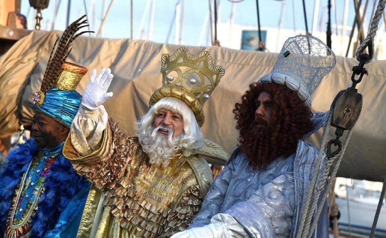 Imagen de archivo de la cabalgata de Los Reyes Magos. 