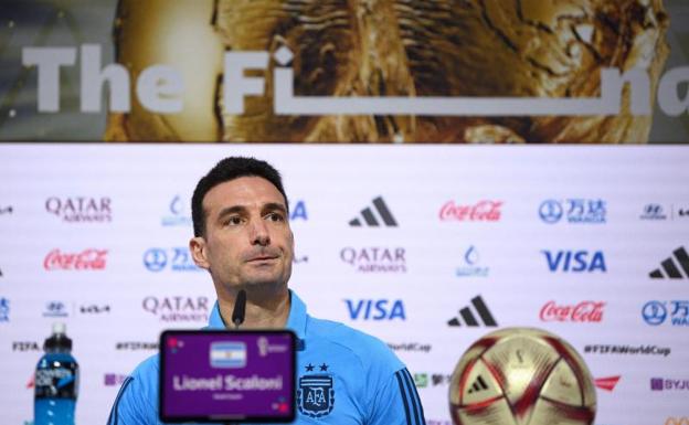 Mundial de Qatar: Scaloni: «Esto es un Argentina-Francia, no un Messi-Mbappé»